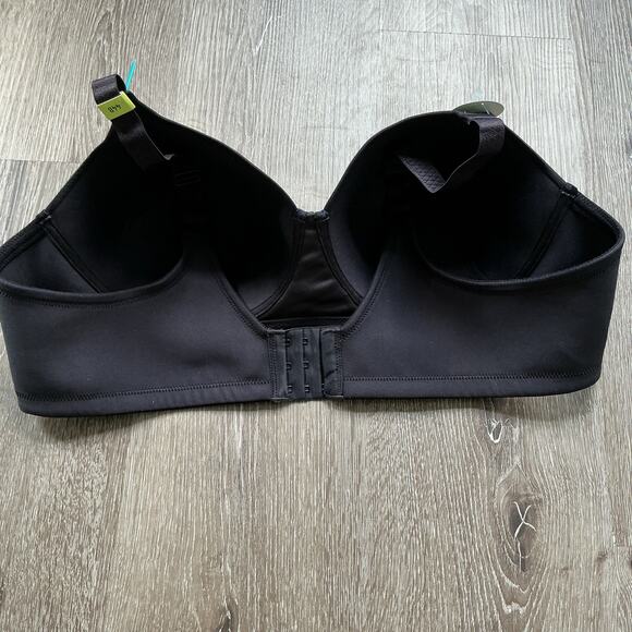 NWT Vanity Fair Beauty Back Smoothing Full Figure Bra Black 44B - Picture 4 of 6